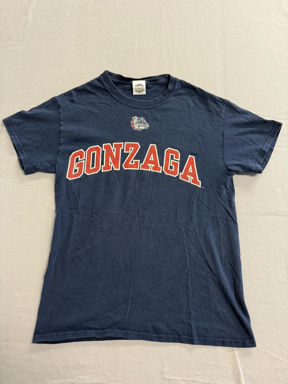 Faded Gonzaga University Bulldogs Baby Tee Washington Tshirt XXXL