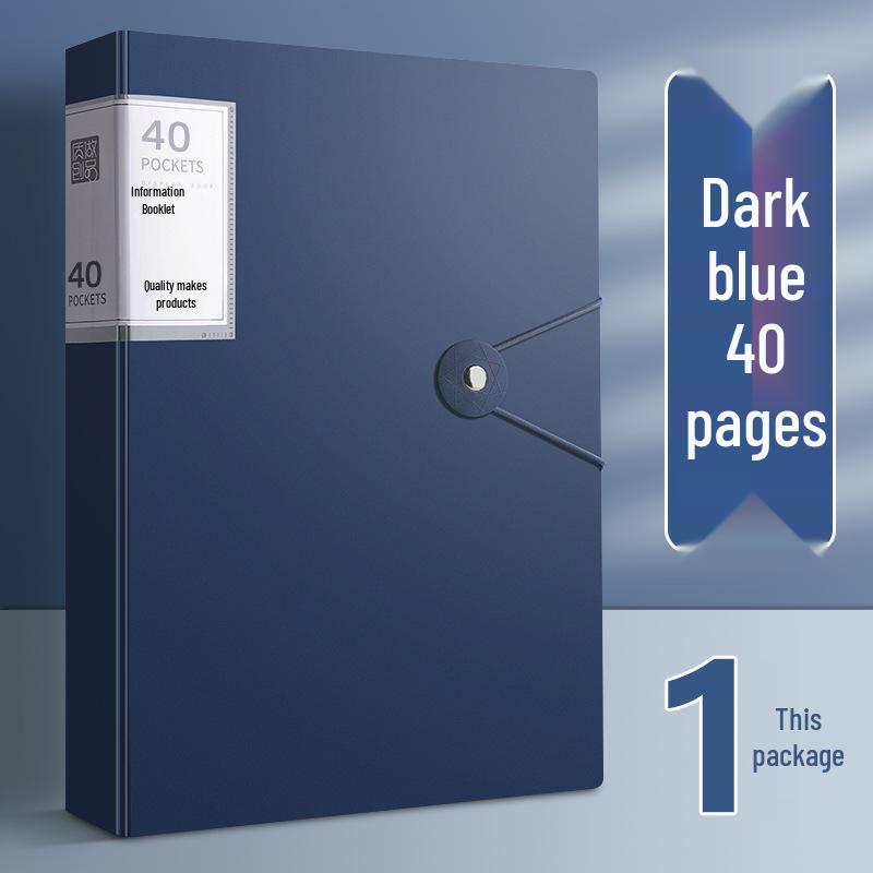 A4 Transparent File Folder and Paper Storage Organizer