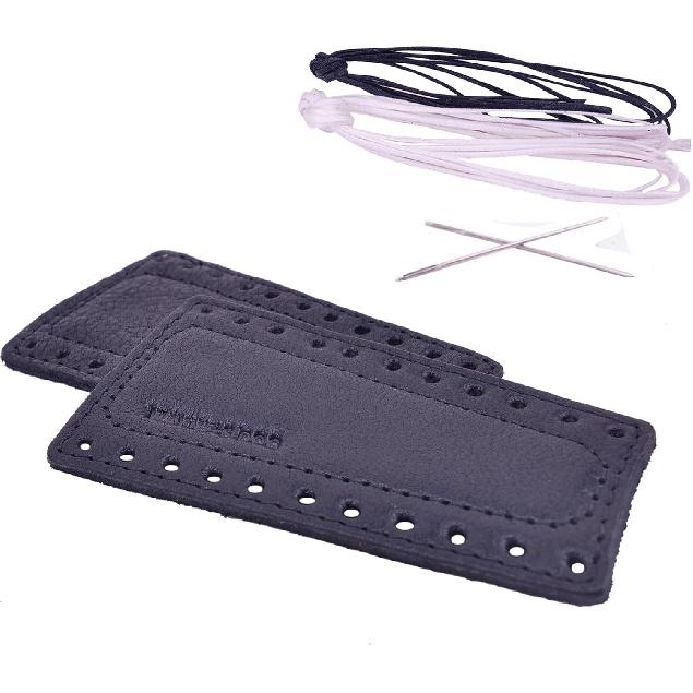 Leather Motorcycle Brake Clutch Covers, Handlebar Hand Grip Covers Throttle Grip Covers Black: Lever Cover