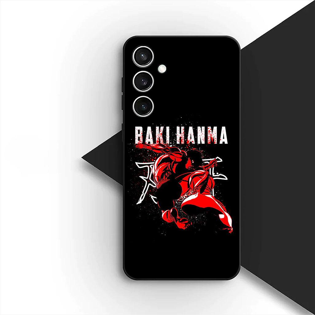 

Casing for Samsung Galaxy S24 S25 S23 FE Ultra Plus S7 Edge S25+ S23+ A56 5G Phone Cover Protective Case Baki Hanma Art Cartoon Galaxy S25 Ultra