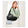 Retro Leather Shoulder Bag Female Multi-pockets Crossbody Bag Fashion Large Capacity Women Handbag New Messenger Bag Tote Purse