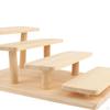 Display Riser Storage Organizer Cupcakes Holder Showcase Fixtures Wood Shelf Shelves for