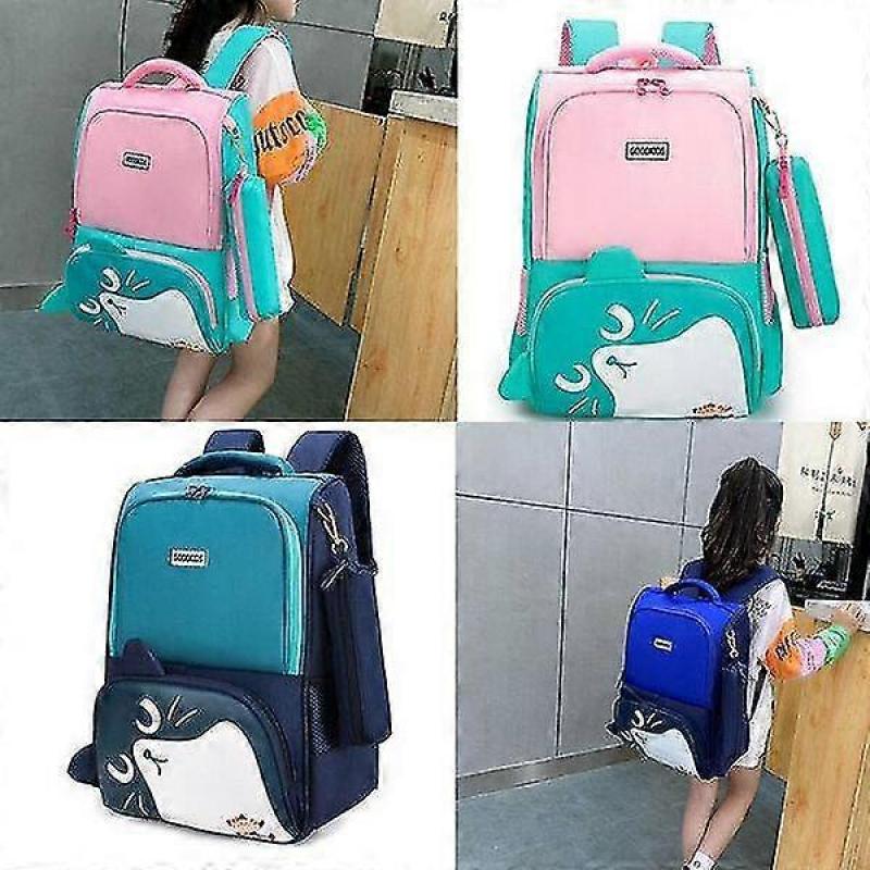 Kids Travel Backpacks Cute Cartoon Cat School Backpack