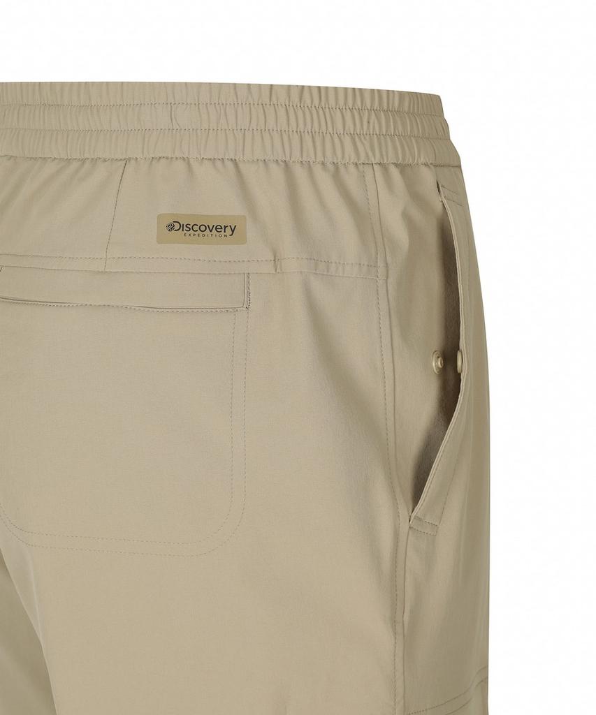 DISCOVERY EXPEDITION Men'S Prevona Woven Training Loose Tapered Cargo Pants (Beige)