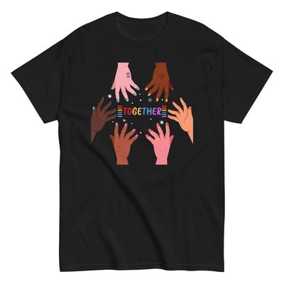 Equality Social Justice Human Rights Together T Shirt