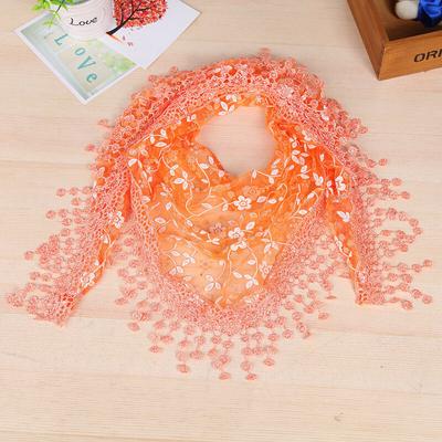 Lace Scarf, Triangular Scarf, Women's Tassel Scarf, Women's Fashion Shawl Scarf, Thin Scarf
