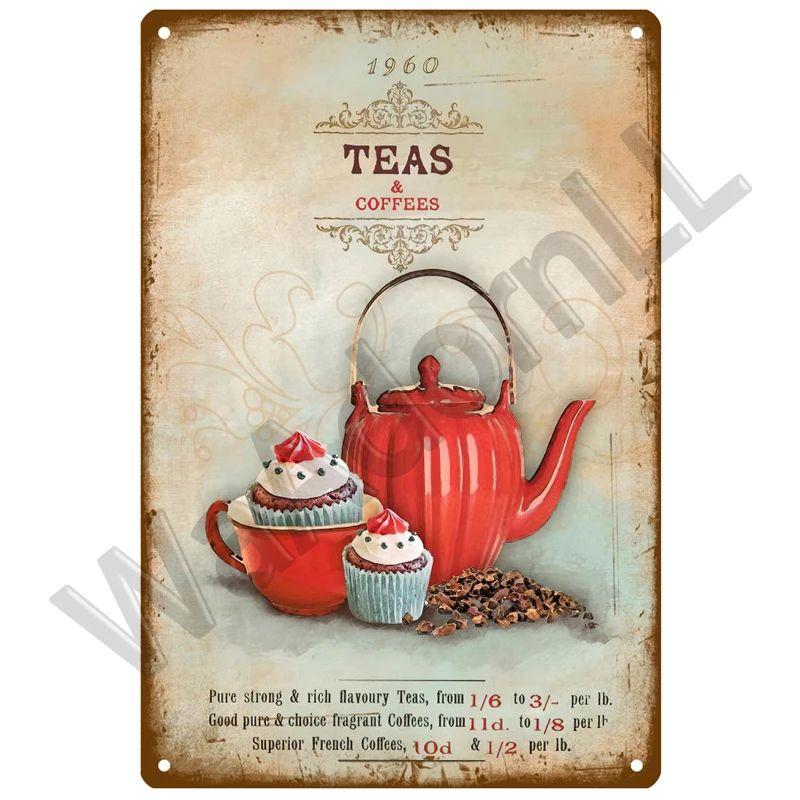 Funny Tin Sign for Kitchen Restaurant Home Decor Metal Plaque 20x30cm