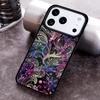 Indische Blume Henna Mandala Handyhülle für iPhone 17 16 15 Pro Max Air 14 13 12 11 Plus Stoßfeste Hülle