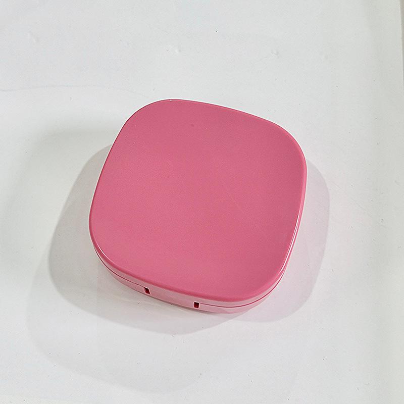 Heart Contact Lens Case with Mirror Mini Cute Eyes Care Contact Lens Container Box Travel Kits Eyewear Accessories Organizer