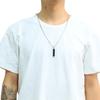 Chamica High Quality Onyx Classic Men's Daily Stainless Steel Necklace Fine Jewelry