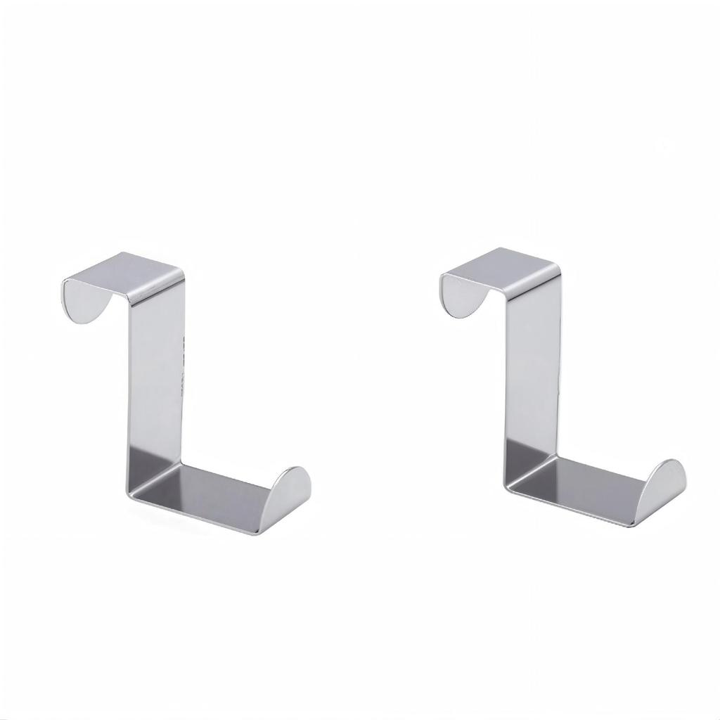 Stainless Steel Multi-Functional Z-Shaped Coat and Hat Hook