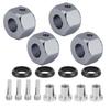 Hex Hub Widening Connector 8mm Accessory for 1 10 RC Model Car Couleur titane