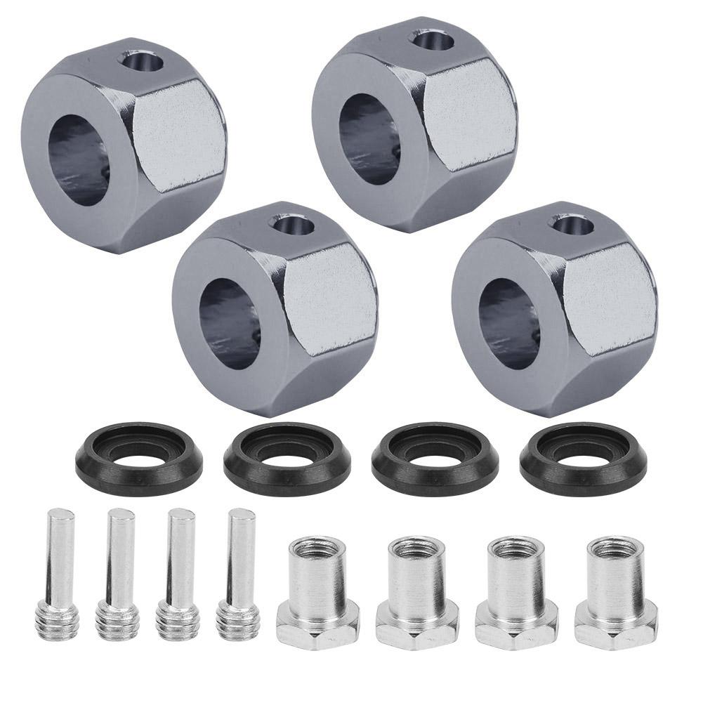 Hex Hub Widening Connector 8mm Accessory for 1 10 RC Model Car Couleur titane