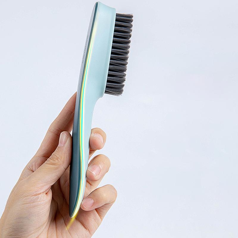 1ks Kartáč na čištění obuvi Plastový kartáč na drhnutí oděvů Nástroj pro domácí čištění