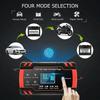 12V/24V 8A Intelligent Battery Charger, Battery Charger Maintainer and Automatic Repair Portable Function with LCD Display, for Car Motorcycle Truck, 