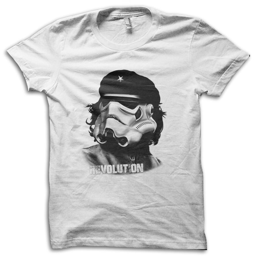 Stormtrooper Revolution Parody Sci-Fi Inspired by Star Wars T-shirt M5606 S разноцветный