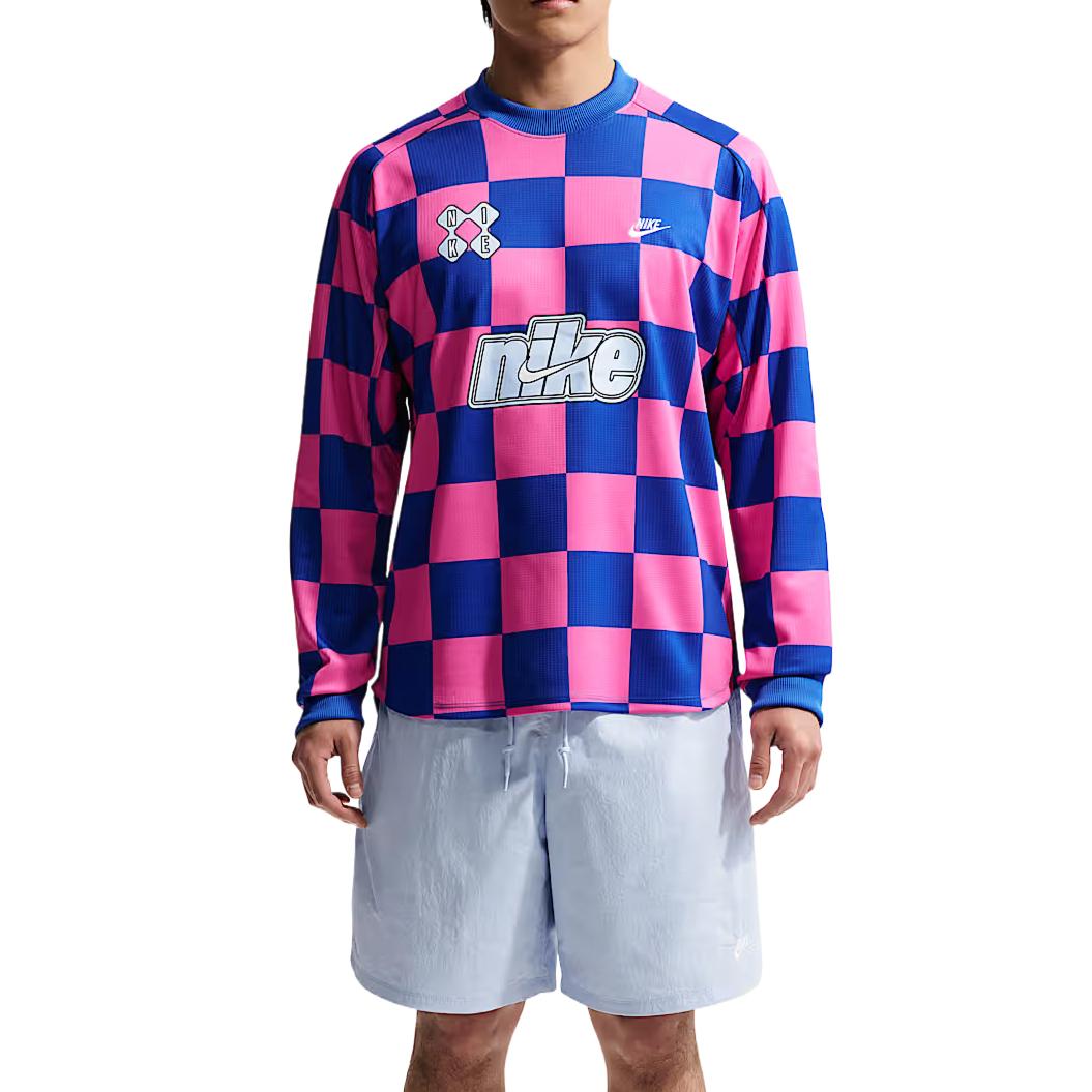 Nike Sportswear Club Jacquard Retro Sweat-Wicking Quick-Dry Breathable T-Shirt Men Tops II4368-480 S