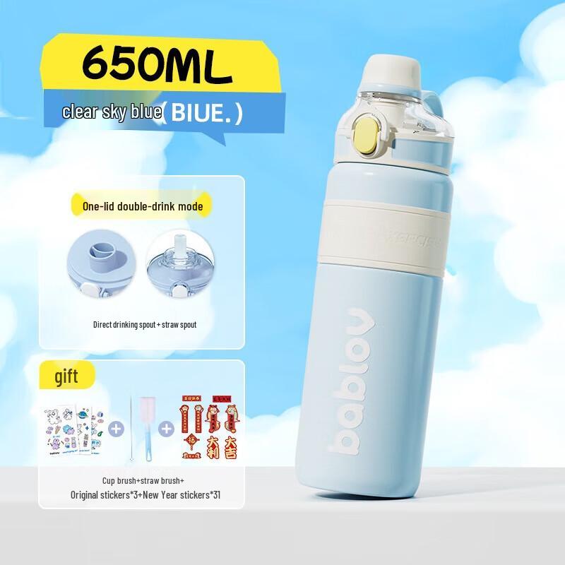 BabloV Large Capacity Insulated Water Bottle