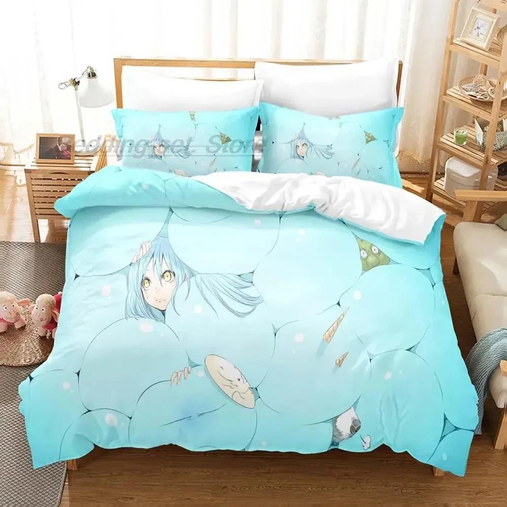 

That Time I Got Reincarnated as a Slime Bedding Set Single Twin Full Queen King Size Bed Set Adult Kids 3D Print Anime Cartoon 70x133cm 2pcs