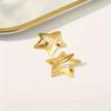 5PCS Starlight Golden Five-pointed Star Mini Star Small Hairpin Modern Style Sweet Style Bangs Styling Accessories Small Clip