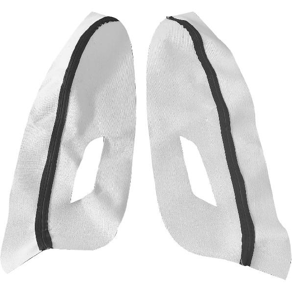 Microfiber Leather Armrest Door Panel Cover Black Compatible with Nissan Sentra 2013 2014 2015 2016 2017 2018 2019