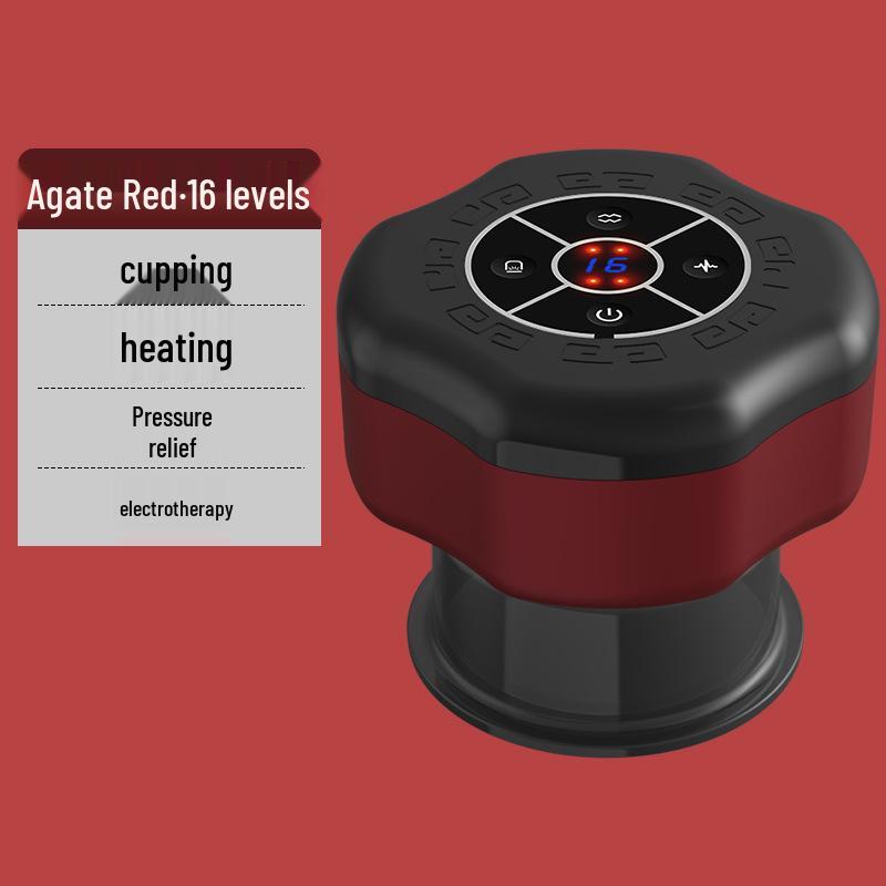 Akıllı Vakum Hacamat & Isıtma Masaj Aleti: Elektrikli Vakum, Meridyen Drenajı ve Fizyoterapi Aleti.