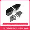AITESLCAR For Tesla Launch  Model Y   Juniper  2025 Rear Trunk Side Storage Box Cargo Organizer TPE Bin Box  Accessories