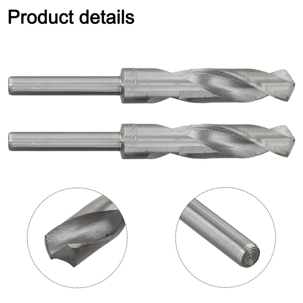 High Speed Steel Bit Reduced Shank Bit Medium Tensile Strength Bore Machining Drill Bit Chuck 15mm For Home Improvement