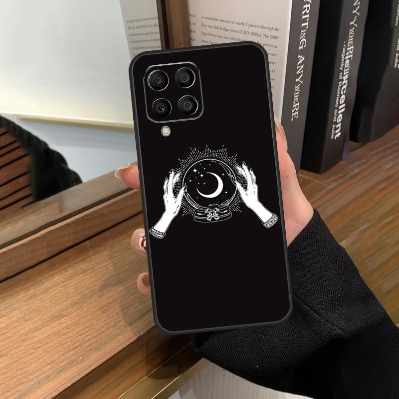 Wahrsagerei Mond Sterne Hände Kunst Hülle Für Samsung Galaxy M13 M53 M51 M31 M11 M14 M34 M54 M12 M32 M52 M16 M36 M56 M15 M35 M55