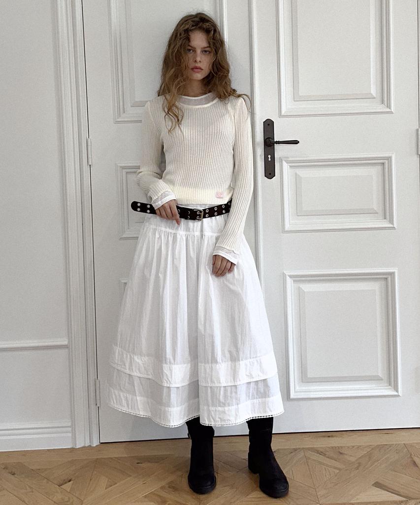 Delaidy Arthur Skirt (White)
