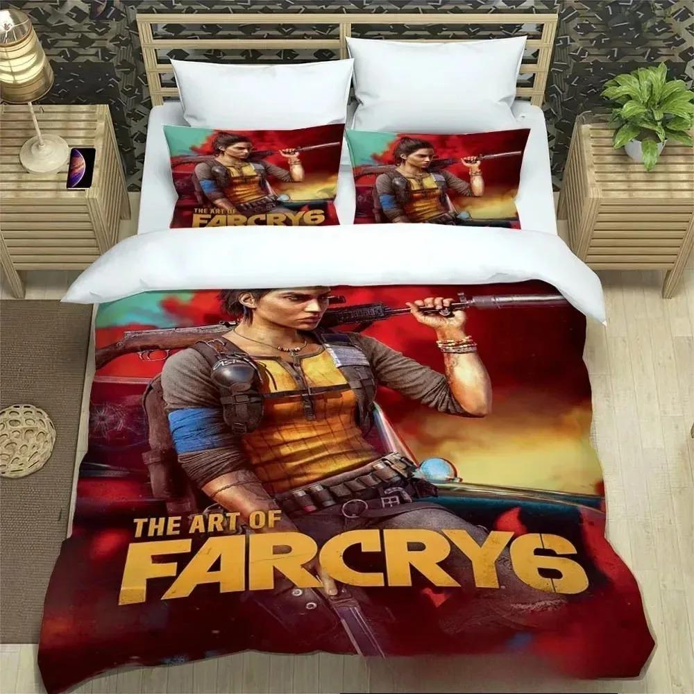 

Game Far Cry Bedding Set For Bedroom Soft Modern Bedspreads Comefortable Kids Duvet Cover Quilt Cover And Pillowcase EU Single(135*200cm)3pcs