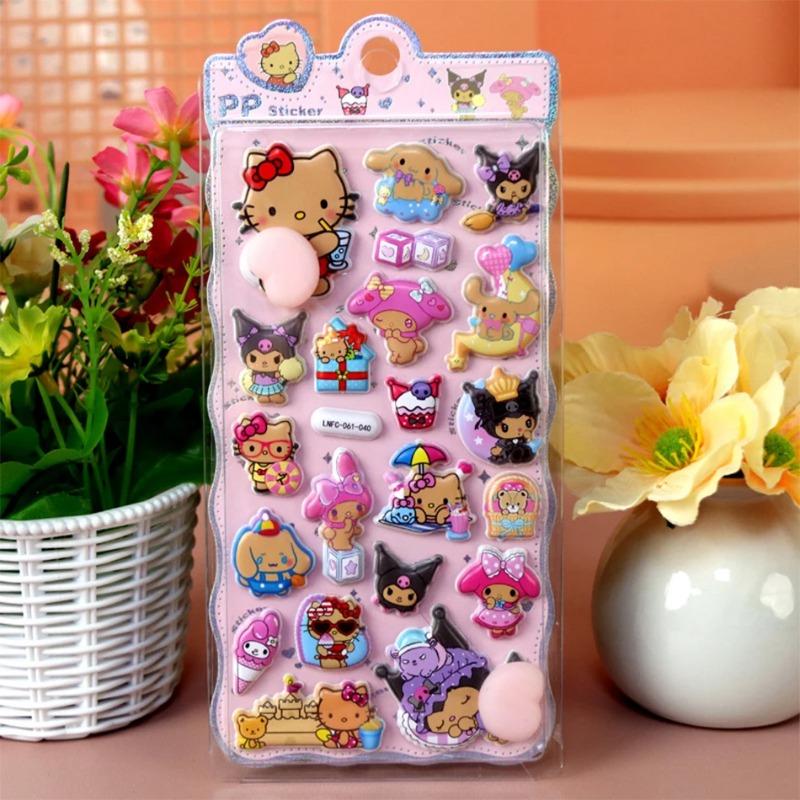 Kawaii Crayon Shin-chan Happy Buttocks Stickers for Phone Case Laptop Stationery CuteSoft Pinched Decompression Sticker Toy Gift