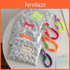 Elegant Heart White Waterproof Cosmetic Organizer With Durable Polyester Material For Travel