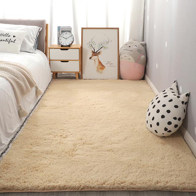 

Современный ковер для гостиной, детская комната с пушистыми мягкими коврами, декор для подростковой комнаты, вход в дом, ванная комната, спальня, противоскользящие коврики 80x160cm 31x63inch