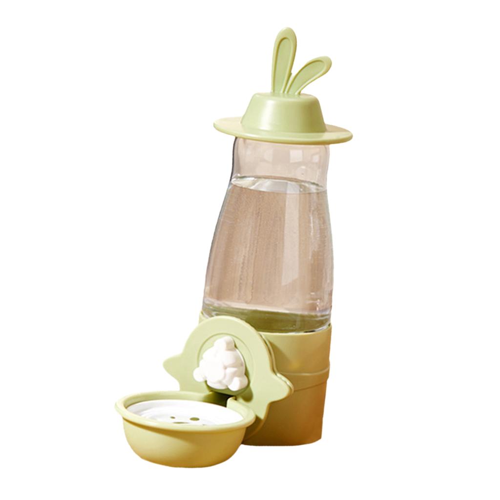 Distributore d'acqua per conigli Mangiatoia automatica per conigli Acqua Coniglio Alimentazione Abbeveraggio Montaggio su gabbia Alimentatore d'acqua per conigli