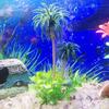 Fish Tank Coconut Palm Tree Artificial Plant Craft Landscape Aquarium Decoration Green Tree Accessories Ornament