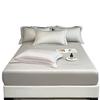 Summer Ice Silk Bed Sheet Single Piece Mattress Protector 25 New Solid Color Bed Cover Dust Cover Summer Sheet