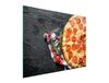 SZKLANA DESKA DO KROJENIA 52x40 PIZZA