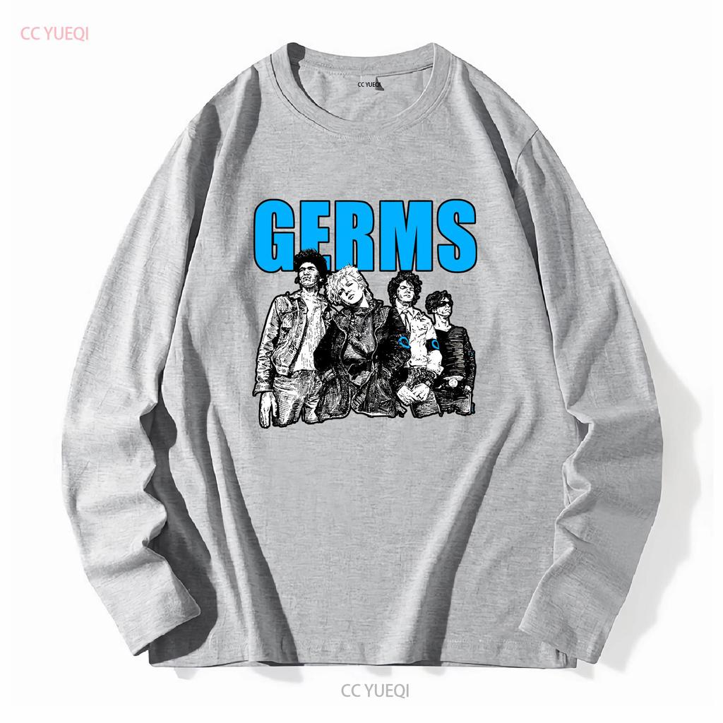 Germs T Shirt SoCal Punk Rock Band Gift for Fan TE2588 Long or Short Sleeves Vintage Washed Stretched Soft Slightly Homme
