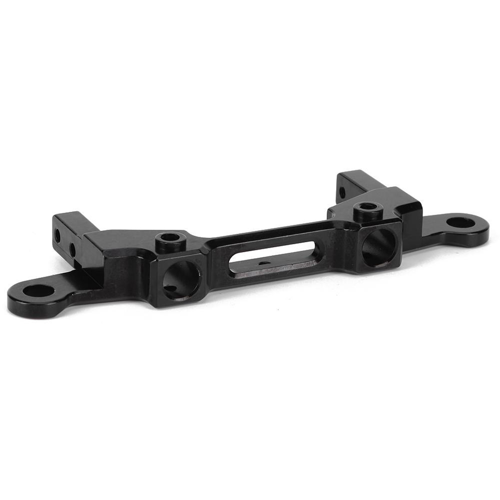 Aluminum Alloy Rear Bumper   Car Shell Column Mount Fit for 1 10 RC for Axial Scx10 III Black