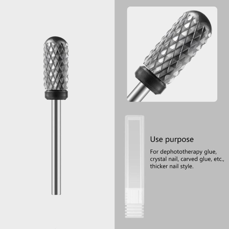 Nail Drill Bits,Steel Manicure Drill Bits Electric Pedicures Manicure Grinding Head for Nail Polishing,Nails Art Tools