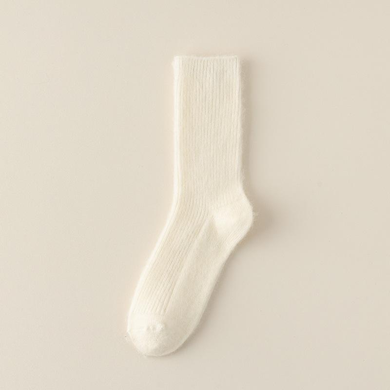Wool Socks for Women, Warm in Autumn and Winter, Cashmere Socks, Cold-resistant and Non-freezing Feet, Floor Socks, Thick Socks