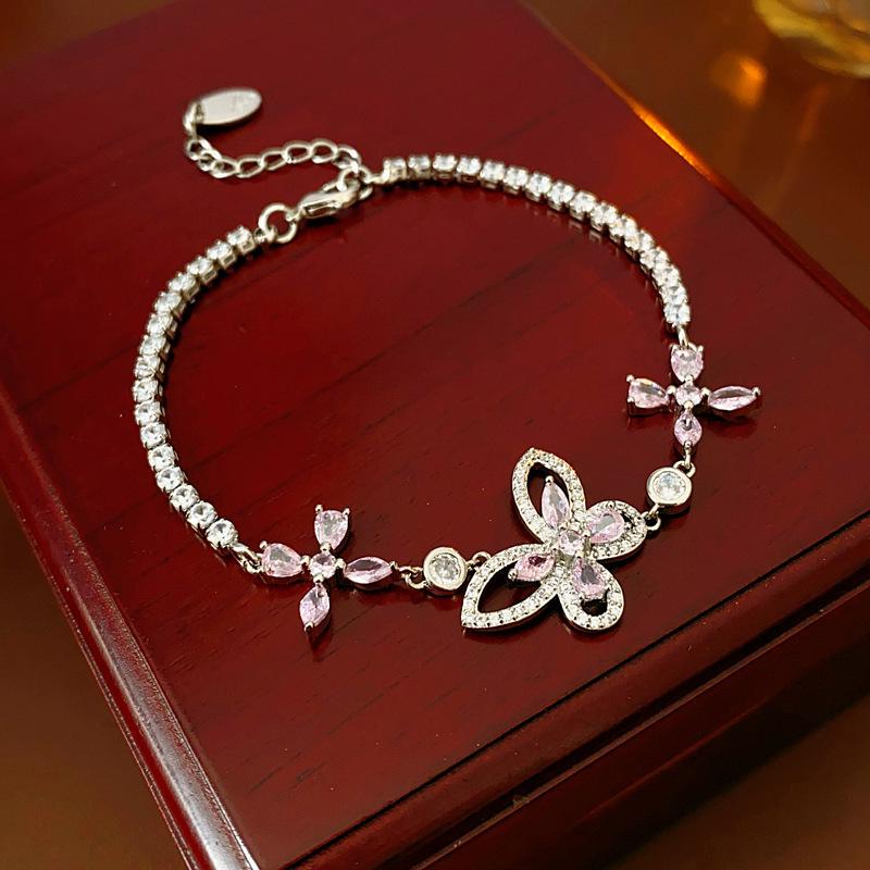 Vintage Geometric Zircon Bracelet - Elegant, Versatile Bangle for Women