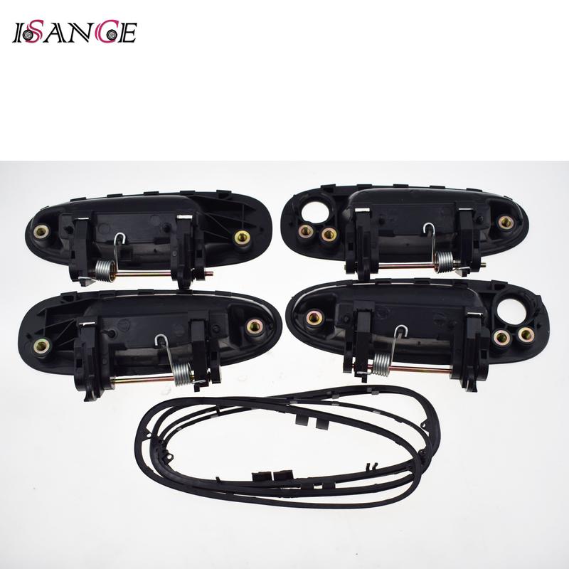 Exterior & Interior Door Handle Left Right Driver Passenger or  Door Lock For Toyota Corolla Geo Prizm 1993 1994 1995 1996 1997