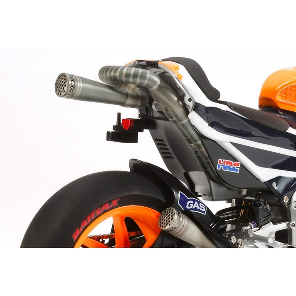 Мотоцикл Tamiya 112 серии № 130 Repsol Honda RC213V 14 14130 — фото 6