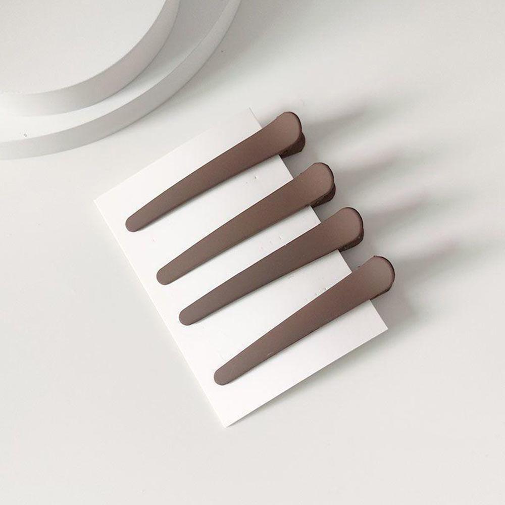 12 PCS Hair Clips for Styling Sectioning 3.1 Inch Matte Alligator Hair Clips Hair Barrettes No Crease Duck Girls Hair Accessorie