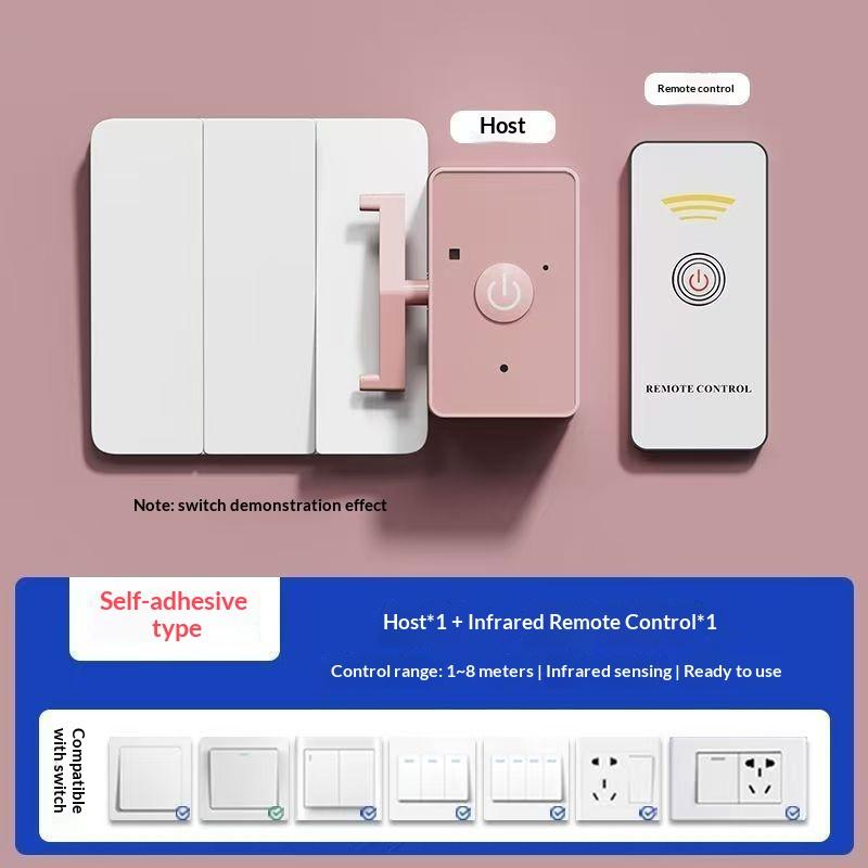 New Wireless Control Light Switch Off Tool Automatic Button Pusher Intelligent Usb Rechargeable Lazy Remote Control Switch