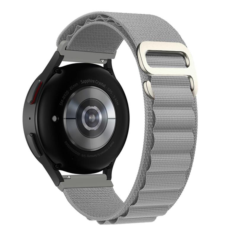 Compatible with Huawei GT6/5/4 Pro and Samsung Watch7/6, 22mm Universal Alpine Nylon Loop Strap.