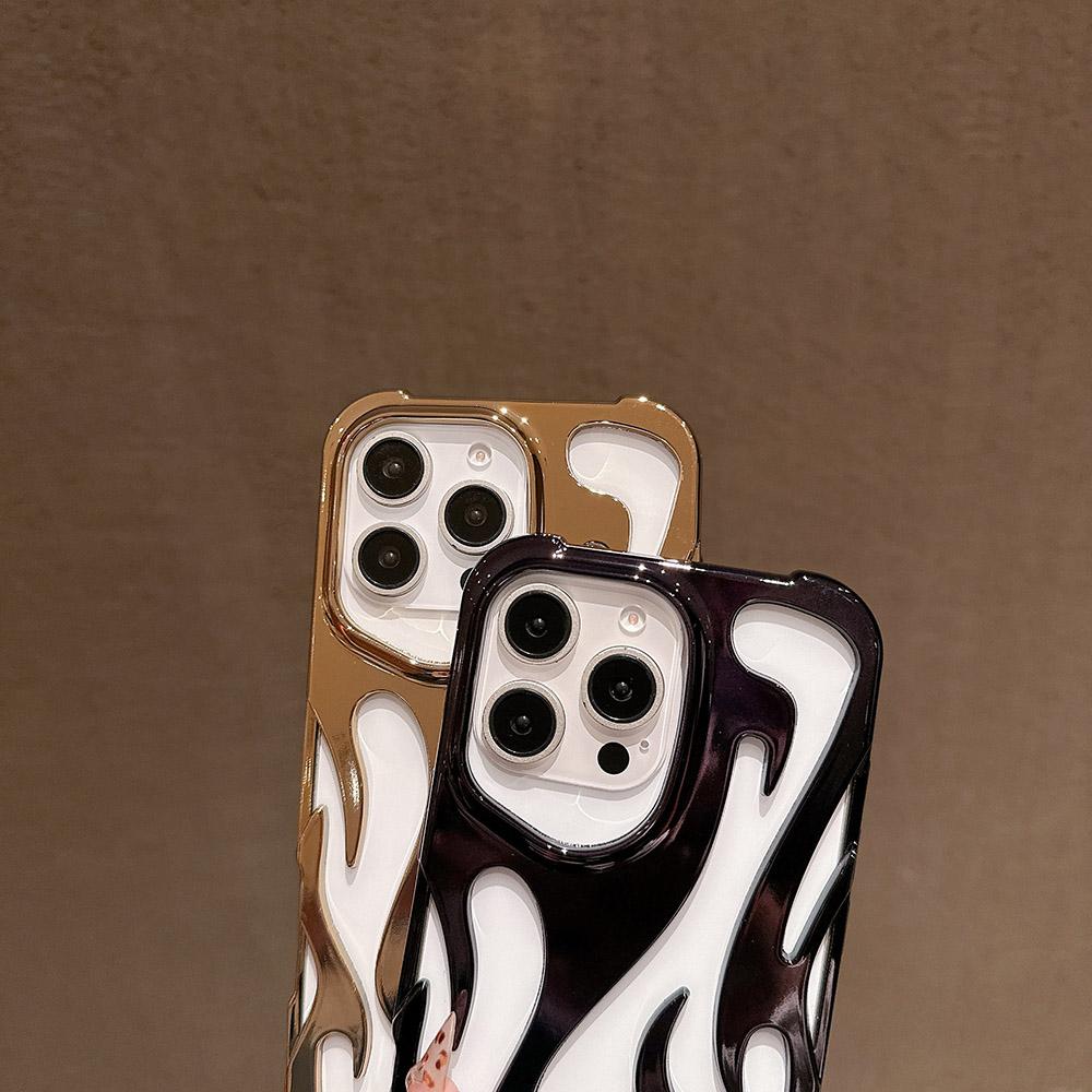 Phone Cases for iPhone 11 13 16 ProMax iPhone 14 15 ProMax 12 13 ProMax 13 Pro 14 Pro Samsung A55 A54 S25 S24 S23 S22 Ultra Flame Shell Cool Advanced