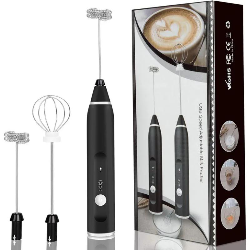 1 PCS Elektrische Milchaufschäumer Tragbare Schneebesen USB Aufladbare Handheld Kaffee Mixer Shaker Mixer